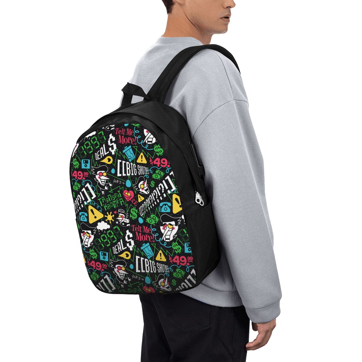 Women Bags Laptop - Deltarune SPAMTON G Rucksack, Reisetasche für