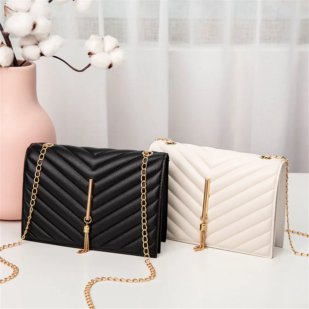 Women Bags Guess - Mode Quaste Klappe Umhängetaschen Muster Mini
