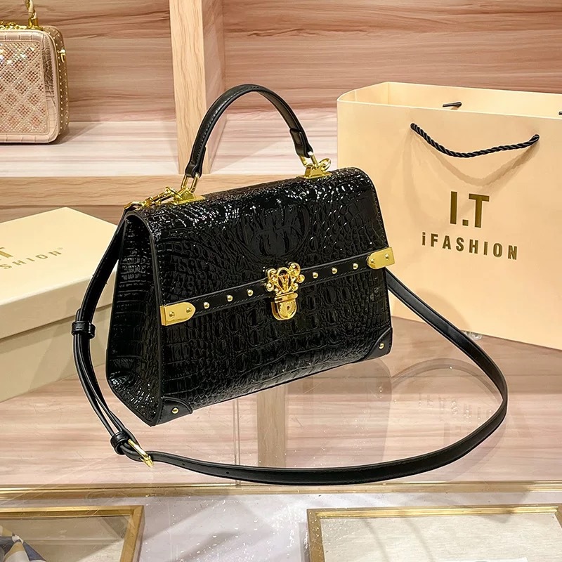 Women Bags Popular Brands - Beliebte Trendige Klassische Leder-Wickeltaschen für Frauen