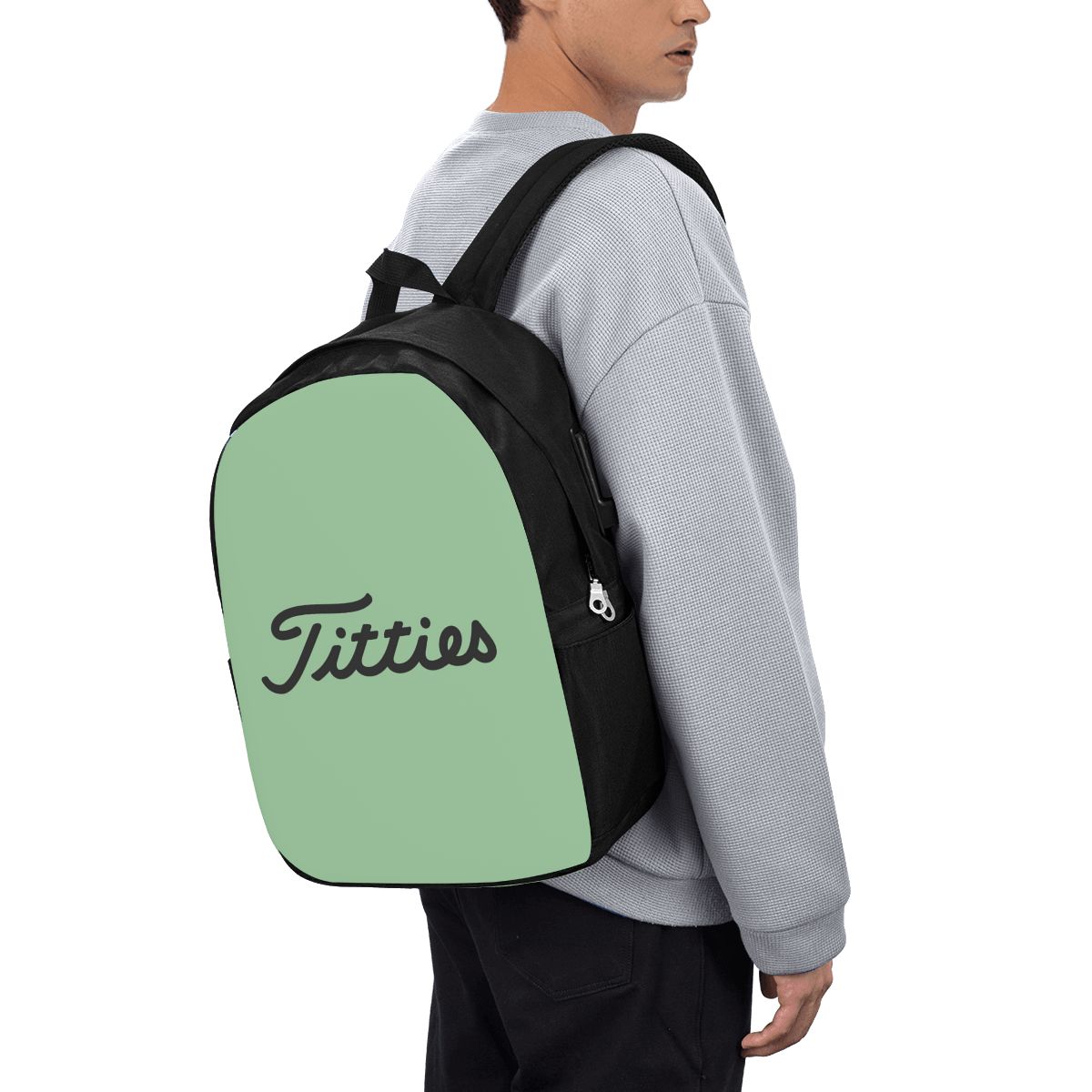 Women Bags Laptop - Titties Golf Ball Rucksack, Reisetasche, Notebook-Tasche,
