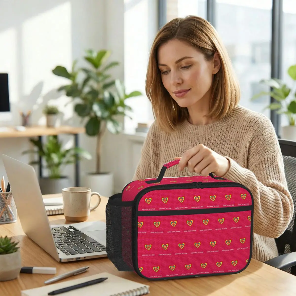 Women Bags Prada - Isolierte Lunchtasche mit Agatha Ruiz-De La-Prada-Muster