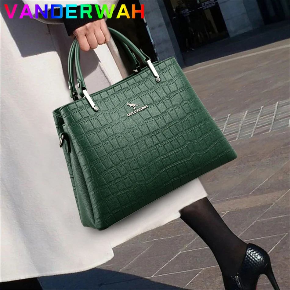 Women'S Kangaroo Bags - Echte Marke Shopper Frauen Handtasche 2024
