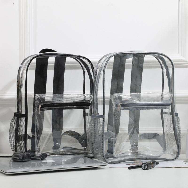 Women'S Bags Going Out - Bestseller Transparenter PVC Outdoor-Sport-Fitness-Rucksack Lässiger Reise-Sichtrucksack