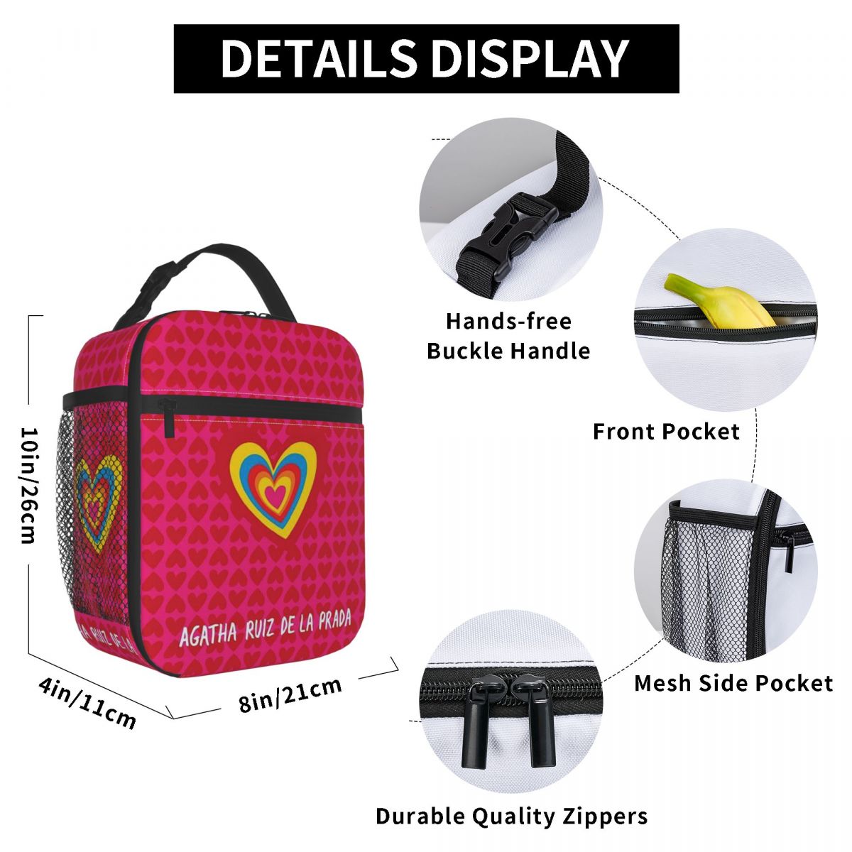 Isolierte Lunchtasche mit Agat – Women Bags Prada Bewertung und Preis