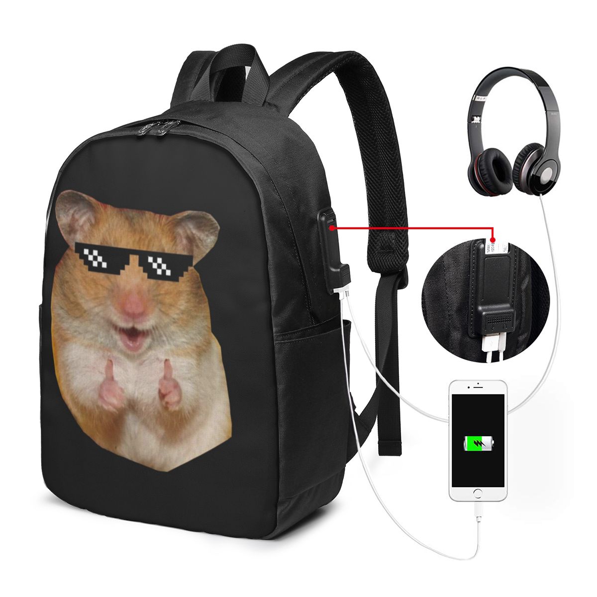 Lustiger Hamster-Rucksack, Rei – Women Bags Laptop Bewertung und Preis