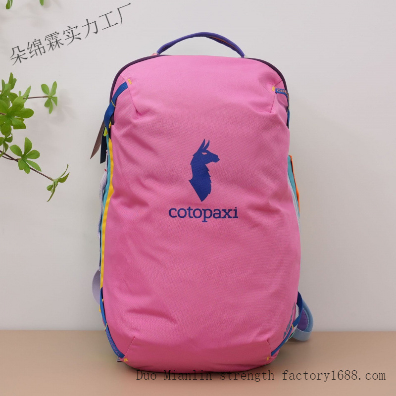 Wasserdichter Farbblock-Rucksa – Women'S Bags Going Out Bewertung und Preis