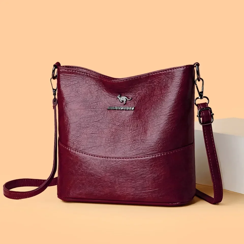 Weiche Pu-Leder Umhängetasche  – Women'S Kangaroo Bags Bewertung und Preis