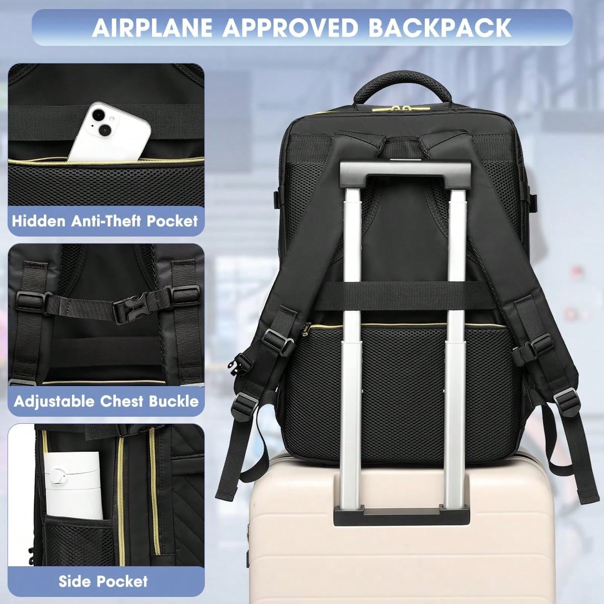 Großer Reise-Rucksack - Flugta – Women Bags Laptop Bewertung und Preis