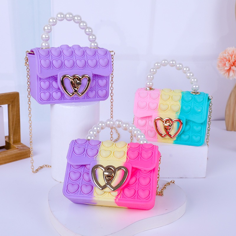 Silikon Love Bubble Jelly Bag, – Women Bags Guess Bewertung und Preis