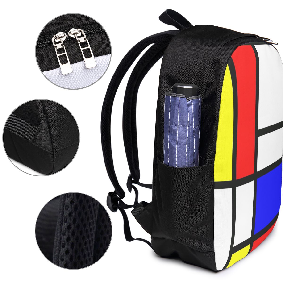 Piet Mondrian Composition Ruck – Women Bags Laptop Bewertung und Preis