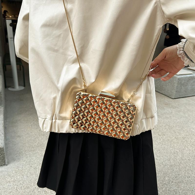 Frauen Gold Metallic Umhängeta – Women Bags Popular Brands Bewertung und Preis