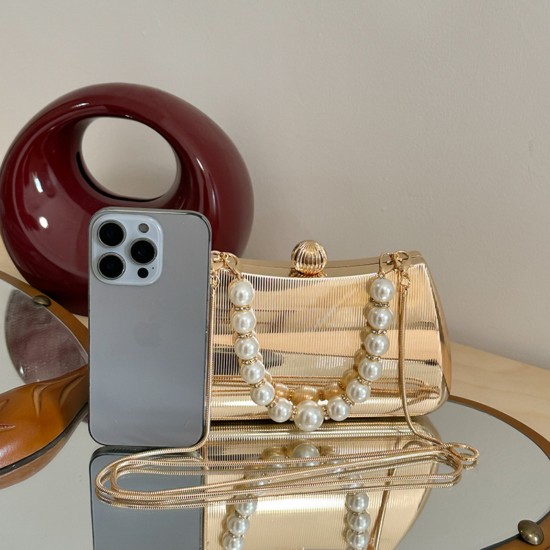 Frauen Gold Metallic Umhängeta – Women Bags Popular Brands Bewertung und Preis