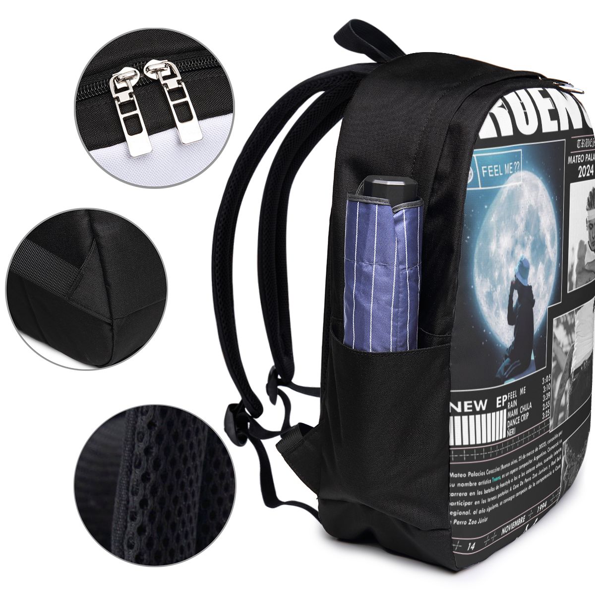 Lustiger Trueno Hip-Hop-Rapper – Women Bags Laptop Bewertung und Preis