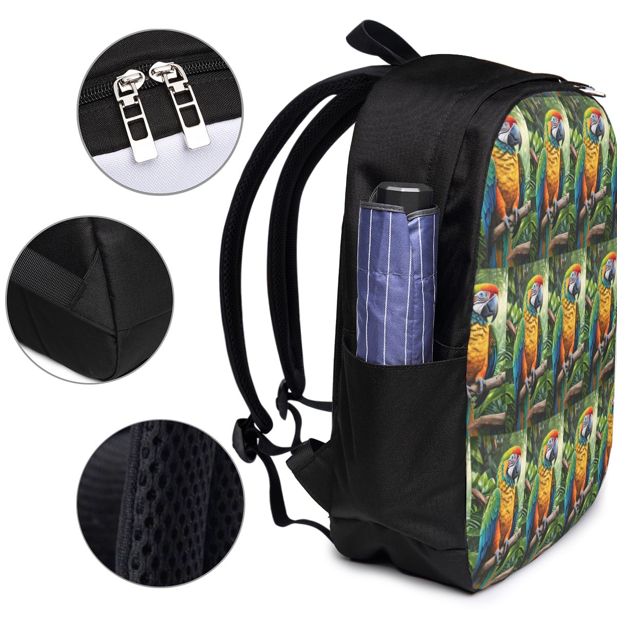 Niedlicher Papageien-Rucksack, – Women Bags Laptop Bewertung und Preis