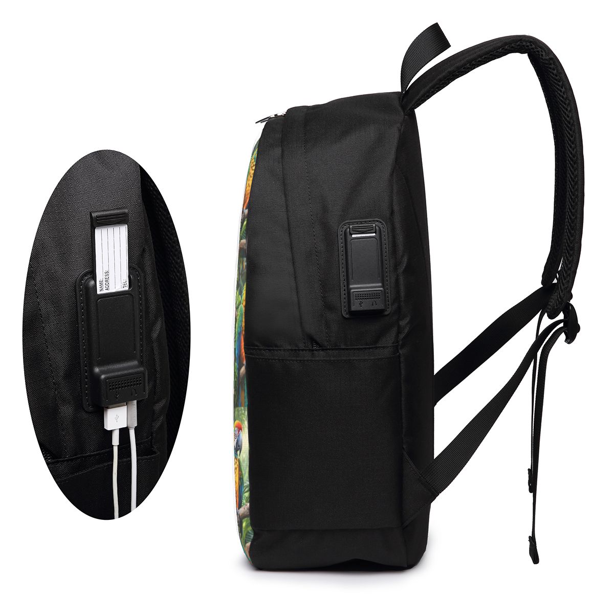 Niedlicher Papageien-Rucksack, – Women Bags Laptop Bewertung und Preis